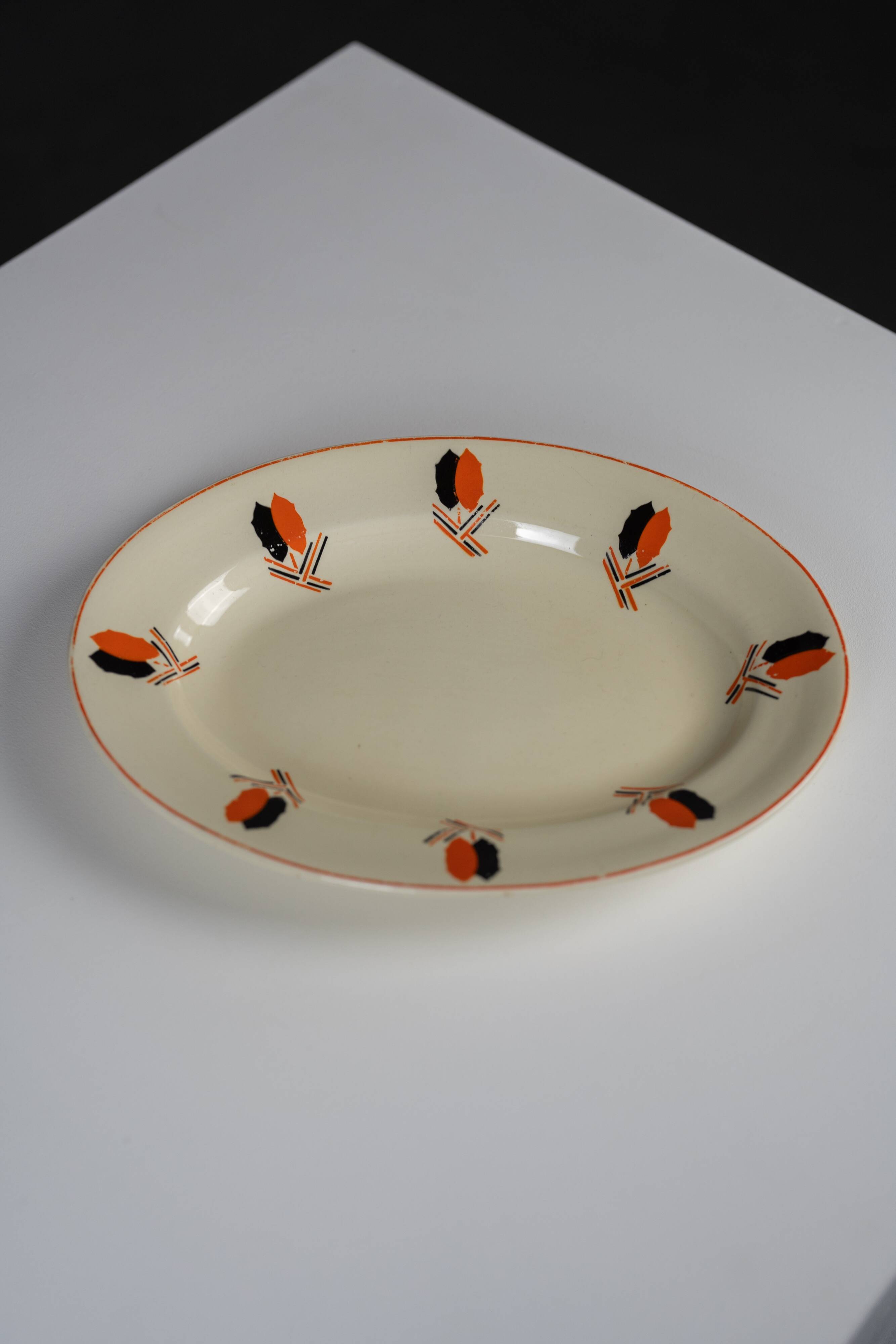 Vintage ceramic serving dish from Nimy