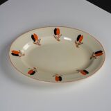 Vintage ceramic serving dish from Nimy