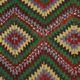 Turkish Kilim Yuruk Vintage 169x300 cm Geometric Green Red Yellow