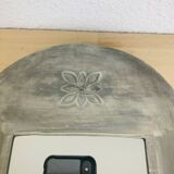 Country style metal mirror