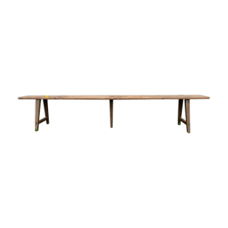 Ancien banc de ferme