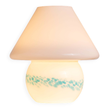 Large ‘‘Rosalinda’’ Murano glass mushroom table lamp, 1970s, Italy