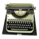 1950s antique typewriter Mercedes K-45, Germany