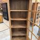 Oak display cabinet from the early 20th century.