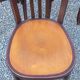Set de 5 chaises de bistrot anciennes