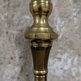 Pair of brass candlesticks