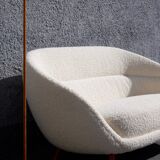 Arne Norell Curvy Soffa Produced by Westbergs Möbler, Sweden, circa 1960