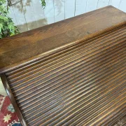 Bureau à cylindre en chêne