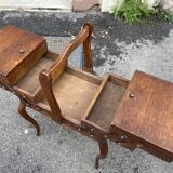 Deco vintage Scandinavian sewing box art worker