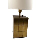 Hollywood regency brass table lamp base, Romeo Rega Italy, 1970s