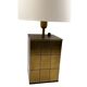 Hollywood regency brass table lamp base, Romeo Rega Italy, 1970s