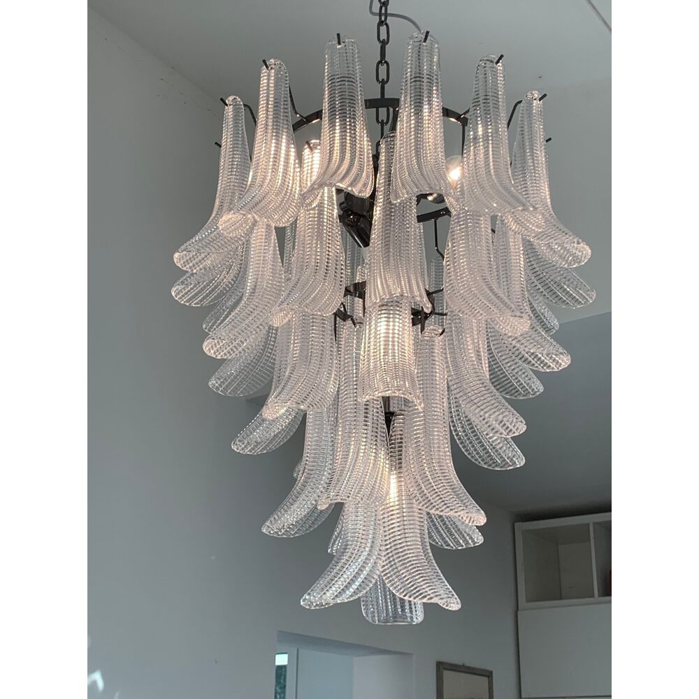 Selle Murano glass cascade chandelier