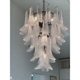 Lustre en cascade en verre de murano Selle