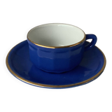 Apilco Flora blue coffee cup - rare color