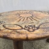 Vallauris Ceramic Coffee Table François Chaty 1960