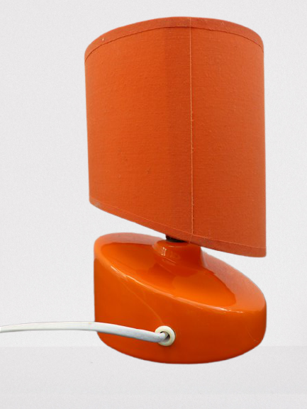 Orange design lamp 70