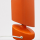 Lampe design orange 70