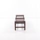 Vintage Wooden Bench, Italian Design 1960
