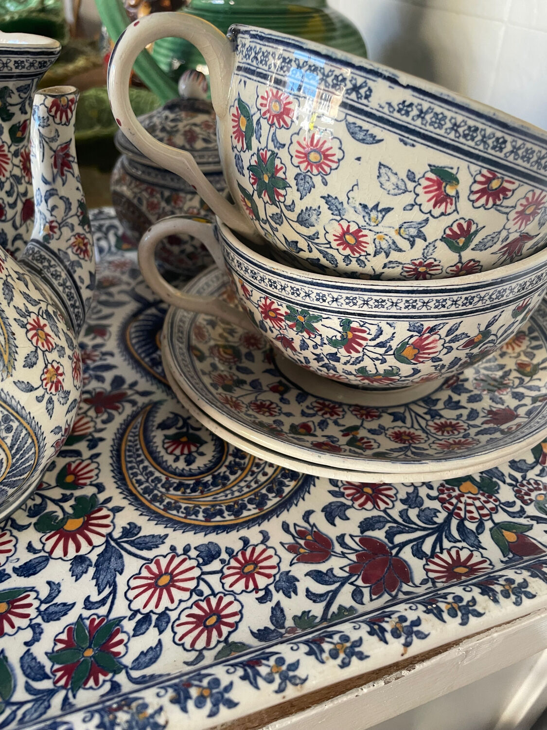 Coffee tea set - 8 pieces GIEN