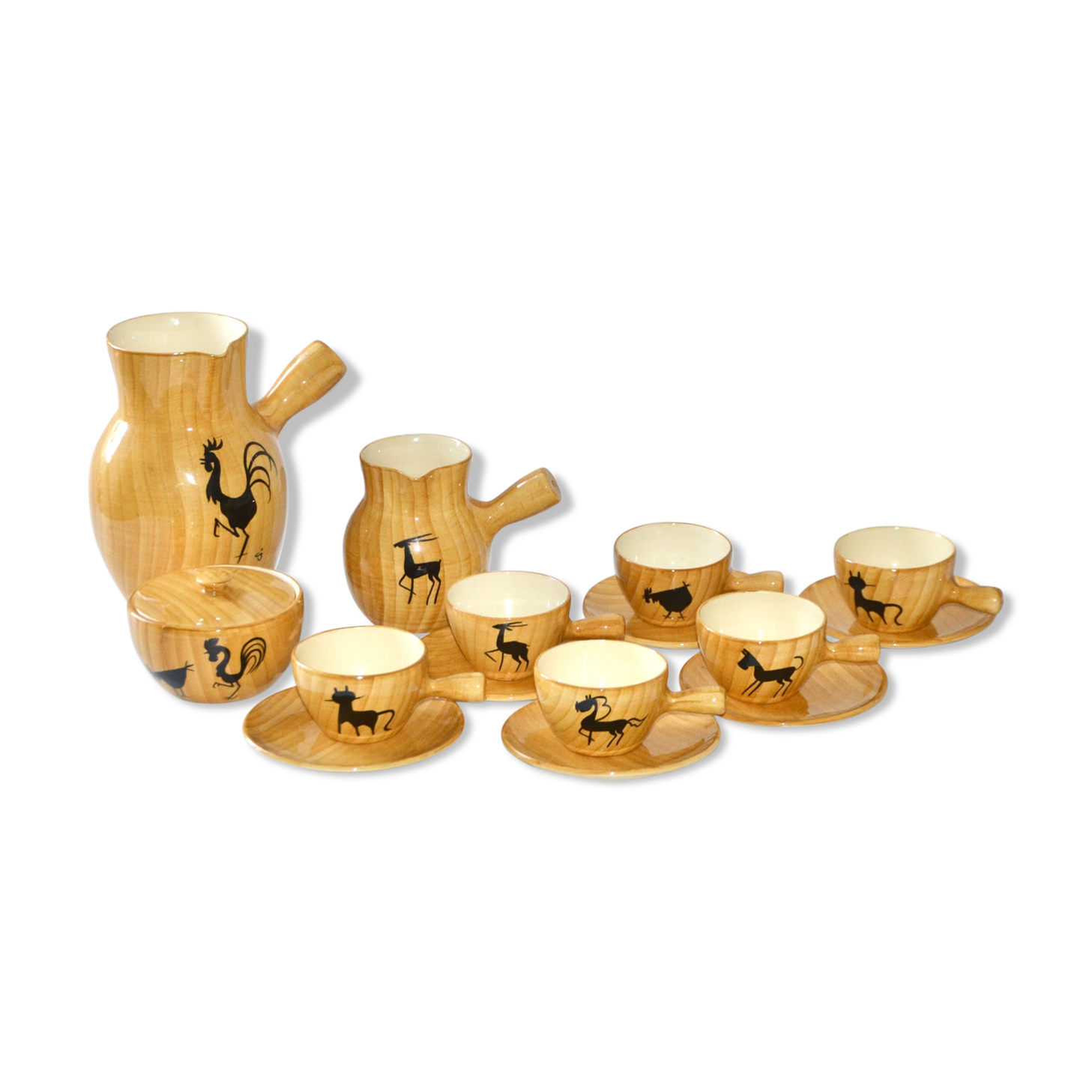 Grandjean Jourdan Vallauris coffee service