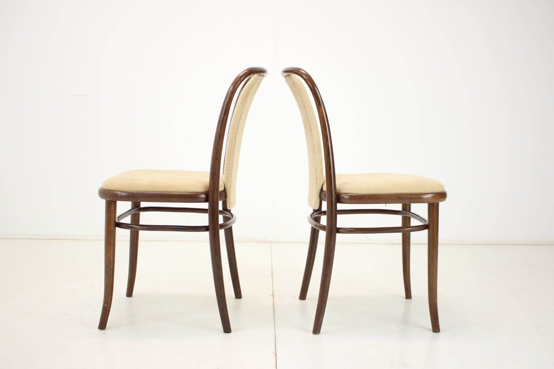 Set of Two Bentwood Chairs, Ton, 1980s