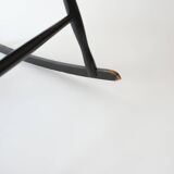 Rocking chair Lena Larsson Scandinavian design 1960 for Nesto