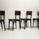 Pub Chairs from Thonet H-48, 1930s, Set of 4