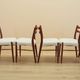 Set of six teak chairs, Danish design, 1960s, made in Denmark