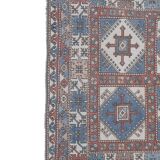 Handknotted wool turkish oushak rug 4'10" x 6'12"
