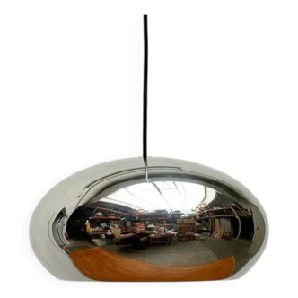 Mid-century Danish suspension light by Jo Hammerborg for Fog & Mørup, 1960s.