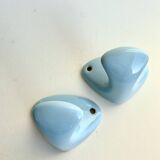 Duo porcelain coat hooks