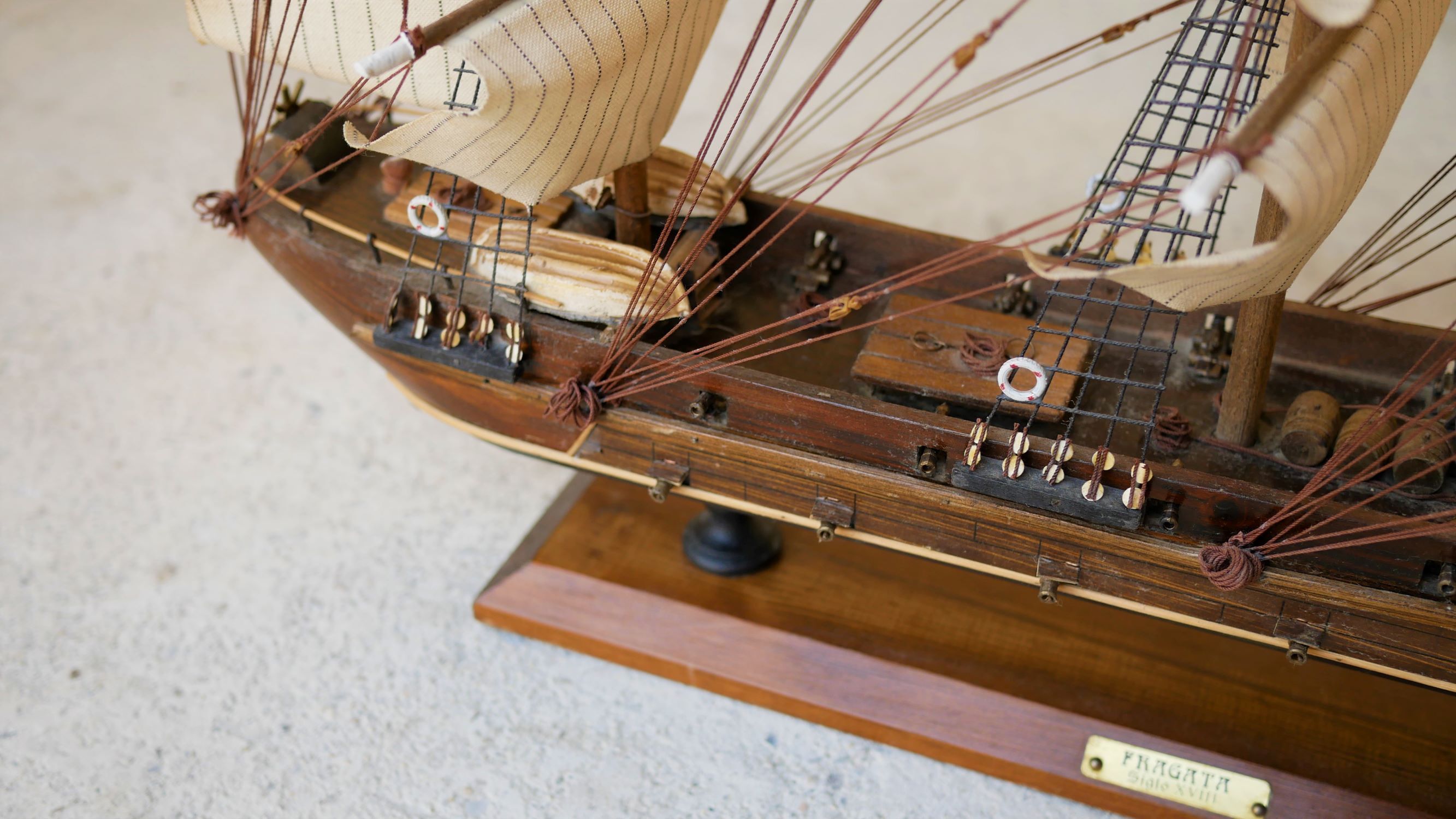 Model ship - Fragata siglo XVIII