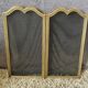 brass fire screen