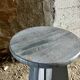 Vintage rustic style wooden stool