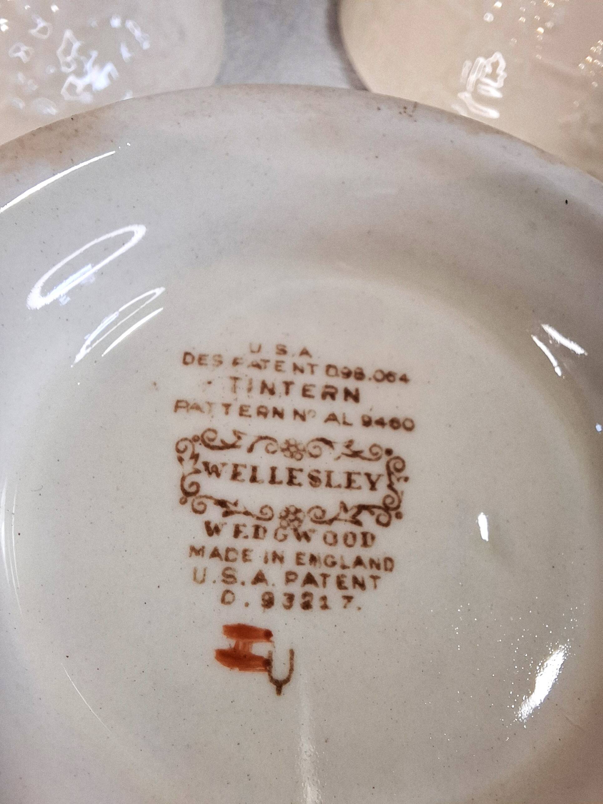 Wedgwood Wellesley soup bowls