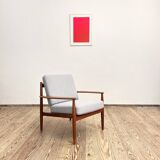 Mid Century Lounge Chair, Easy Chair by Grete Jalk for France & Son, Danish Design Armchair, 1950s