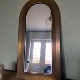 Moroccan brass mirror