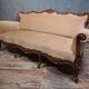 Carved walnut canapé – Louis XV style – 20th century