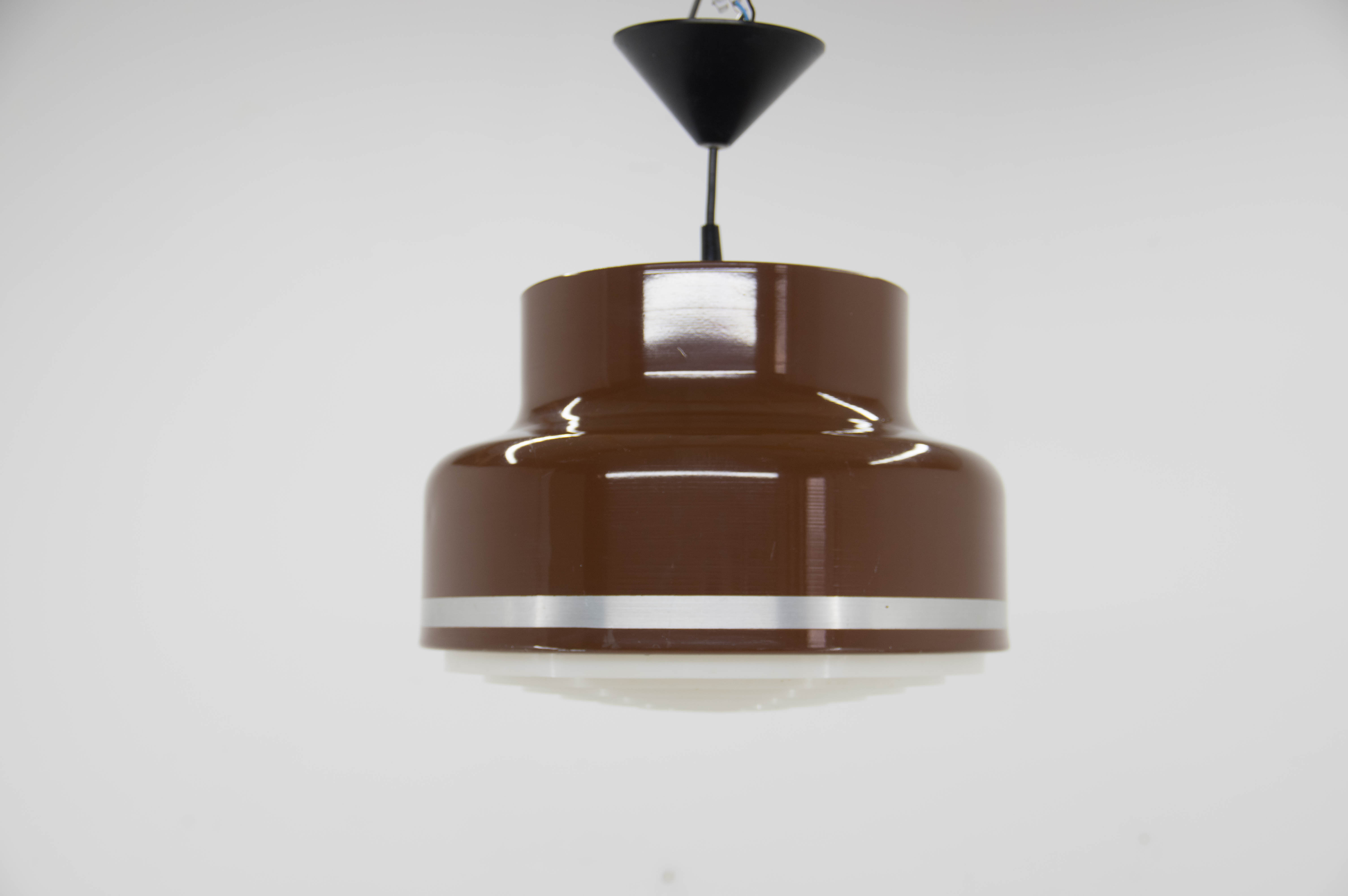 Mid-century design pendant, 1970s