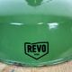 Industrial Green Enamel Factory Pendant Lamp from Revo, 1950s