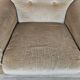 Fauteuil en tissu et acier tubulaire, années 1970