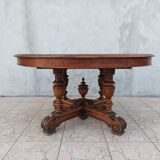 renaissance walnut table 19th century