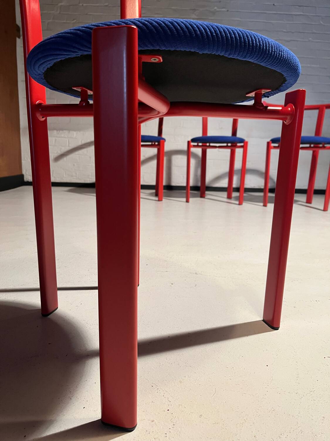 4 refurbished vintage chairs