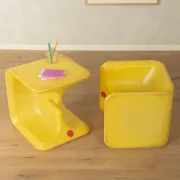 Gigantos children's furniture set by Rhein Conti in authentic space-age design of the 1970s