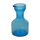 Broc à eau pichet en verre bleu
