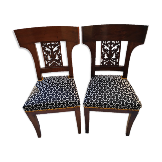 Chaise style directoire rénovée