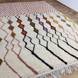 Handmade moroccan berber carpet 298 x 207 cm