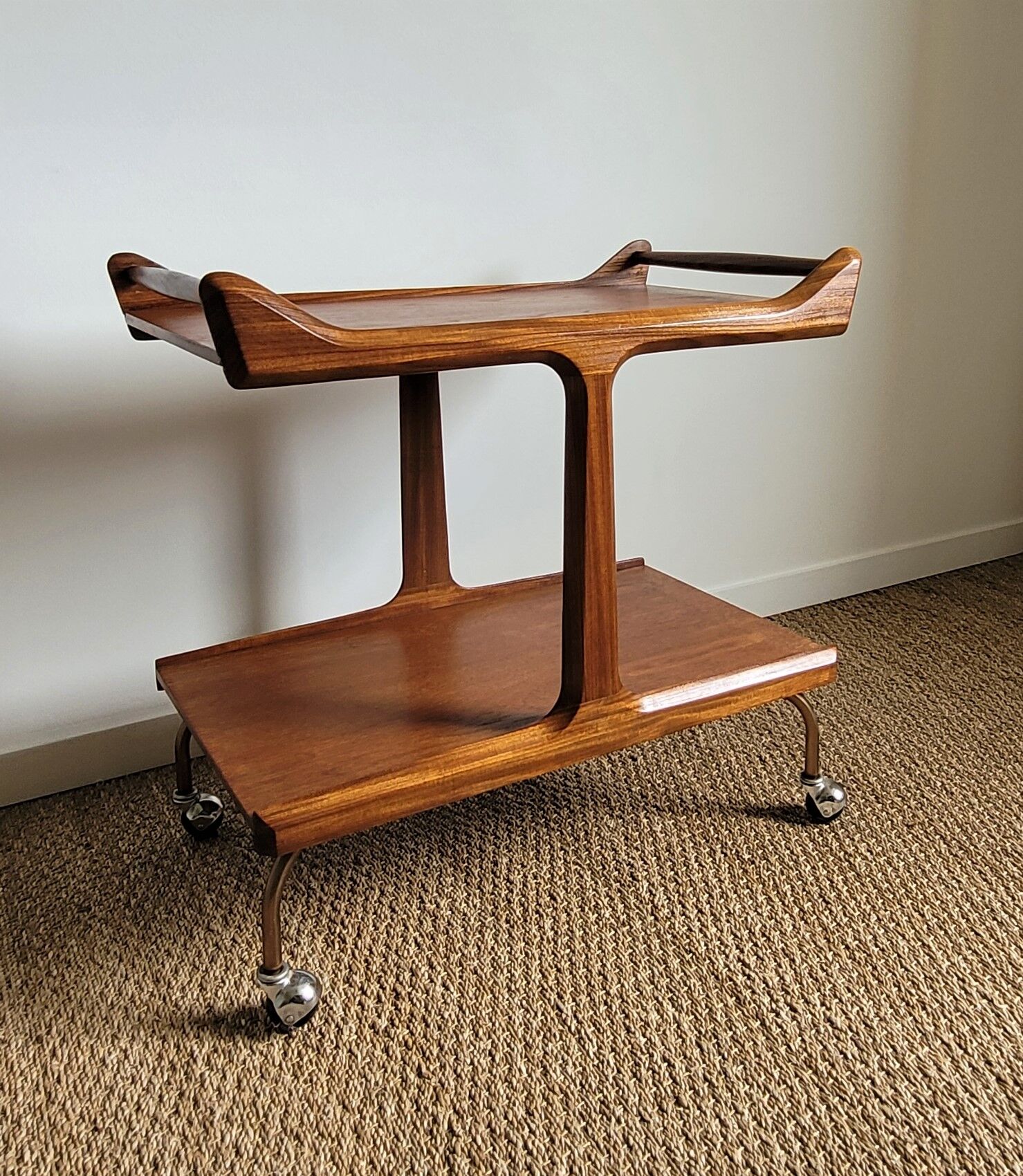 Scandinavian service vintage teak