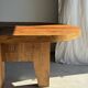 Immense solid teak table 2.10m x 1m