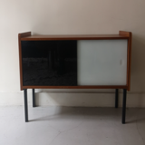 Modernist sliding glass sideboard, 1960
